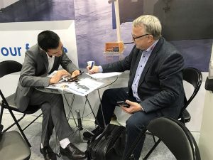 Accurl nahm 2017 an der Internationalen Werkzeugmaschinenausstellung in Hannover teil