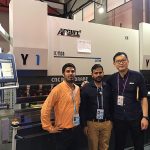 vertikale Abkantpresse